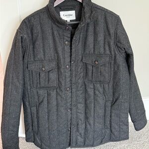 Corridor Charcoal Quilted Over Shirt
